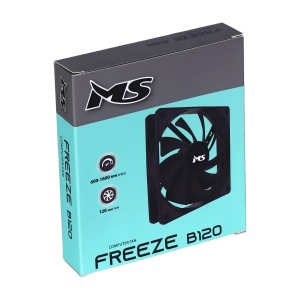 VENTILATOR ZA KUĆIŠTE MS FREEZE B120 crni fan - Img 4