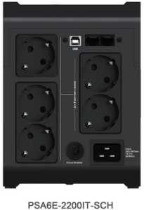 Vertiv PSA6E-2200IT-SCH 5 x šuko - Img 2