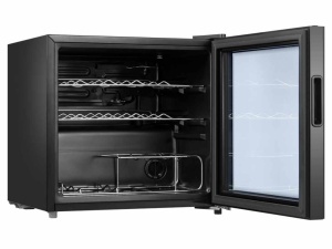 Vinska vitrina TESLA RW044M/G/14 boca/47,2x44,4x49,3/crna - Img 4