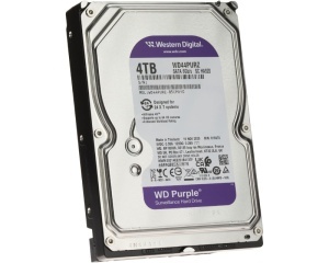 WD 4TB 3.5 inča SATA III 128MB IntelliPower WD44PURZ Purple hard disk * - Img 1