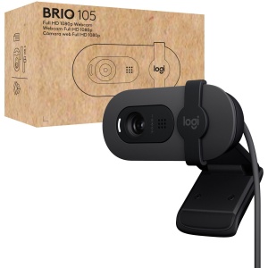 WEB KAMERA Logitech BRIO 105 Full HD Webcam GRAPHITE *