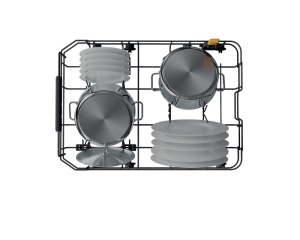 WHIRLPOOL WH6FC11BS7A0X mašina za pranje sudova - 45cm - Img 3