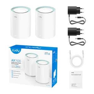 Whole Home Wi-Fi 6 Gigabit Mesh System Cudy M1500 AX1500 Dual Band(2-Pack) - Img 2
