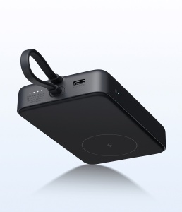 Xiaomi 33W Magnetic Power Bank 10000mAh (Integrated Cable) Gray - Img 2