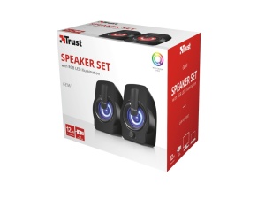 Zvucnik TRUST Gemi 2.0/12W(6W RMS)/ RGB/crna - Img 4