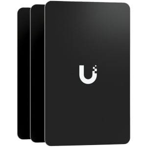 A pack of 10 highly-secure NFC cards used for access control within UniFi. Color - Black UA-CARD-B-10