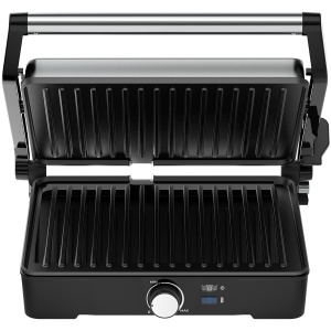 AENO Electric Grill EG2: 2000W, Temperature regulation, Max opening angle -180°, Plate size 290*234mm AEG0002 - Img 3