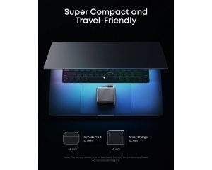ANKER Prime 160W GaN zidni brzi punjač, 3-porta (3x USB-C) srebrni - Img 3