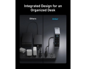 ANKER Prime Docking Stanica 160W, 14u1, Dual Display, siva - Img 3