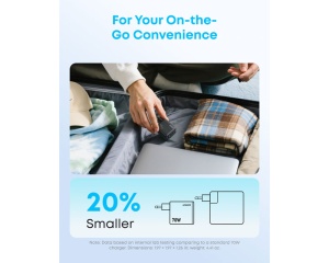 ANKER Zolo 70W 4-porta(3x USB-C i 1x USB-A) zidni punjač crni - Img 2