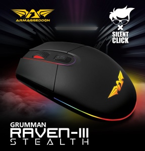 ARMAGGEDDON Raven III Gaming miš USB optički - Img 3