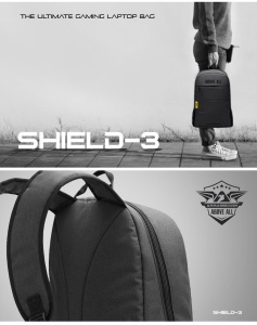 ARMAGGEDDON Shield 3 ranac 15.6" crna boja - Img 2