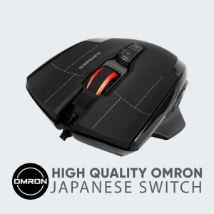 ARMAGGEDDON Starship III RGB NRO-5 Laser USB Gaming Mouse - Img 2
