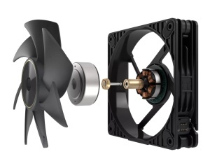 ASUS PROART PF120 FAN PWM BLACK ventilator crni