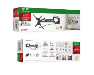 BARKAN BM464XL LCD TV zglobni zidni nosač od 13 do 86 inča - Img 2