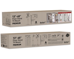 BARKAN FS310T LCD TV podni nosač od 13 do 65 inča - Img 3