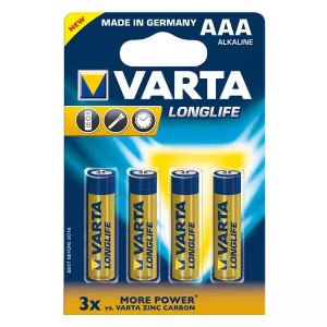 Baterije Varta Longlife LR03 AAA 4/1