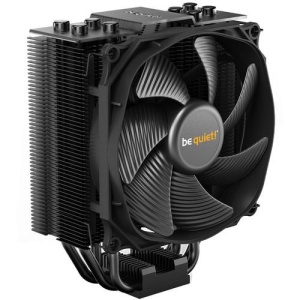 be quiet! Dark Rock SLIM [LGA-1851 Default ILM and RL-ILM support], 180W TDP, Virtually inaudible Silent Wings 3 120mm PWM fan max 23.6dB(A), 4 high-performance copper heat pipes BK024