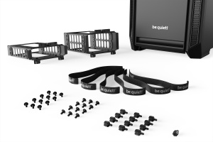 be quiet! SILENT BASE 601 Window Black, MB compatibility: E-ATX / ATX / M-ATX / Mini-ITX, Two pre-installed be quiet! Pure Wings 2 140mm fans, Ready for water cooling radiators up to360mm BGW26 - Img 7