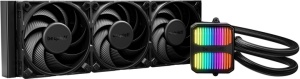 be quiet! SILENT LOOP 3, 360mm [LGA-1851 Default ILM and RL-ILM support/AM5], Powerful 3-chamber PWM pump, Three Silent Wings 4 120mm PWM high-speed fans with radiator corners, Elegant premium design with discreet ARGB lighting BW025