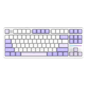 Bežična gaming tastatura Attack Shark X87 Mehanička/TriMode/4000mAh/Hot Swap/Twilight