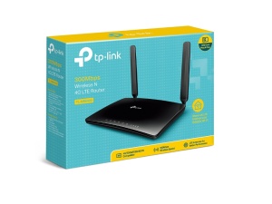 Bežicni ruter TP-LINK TL-MR6400 Wi-Fi/N300/300Mbps/3G/4G/SIM/LTE/1xWAN 3xLAN/2 int 2 ekst antene - Img 3