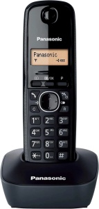 Bežični telefon Panasonic KX-TG1611SPH crni