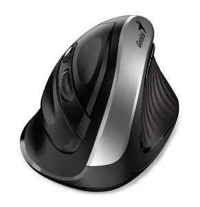 Bežični vertikalni miš Genius Ergo 8250S Silver gray 1600DPI - Img 1