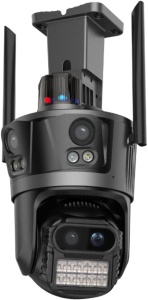 CAM-IP9MP-EP12 360° Visual Angl GMB kamera 9MP(3mp+3mp+3mp) H.265 WiFi Camera, ICSEE App, 3.6mm,IP66 - Img 4