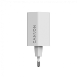 CANYON charger HEXAGON 65 GaN 65W 2xPD 1xQC EU White CND-CHAHEX65W - Img 2