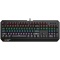 CANYON Hazard GK-6, Wired multimedia gaming keyboard with lighting effect, 108pcs rainbow LED, Numbers 104keys, EN double injection layout, cable length 1.8M, 450.5*163.7*42mm, 0.90kg, color black CND-SKB6-US - Img 5
