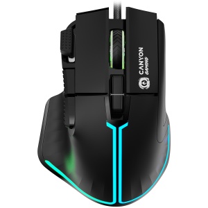 CANYON mouse Fortnax GM-636 RGB 9buttons Wired Black CND-SGM636B
