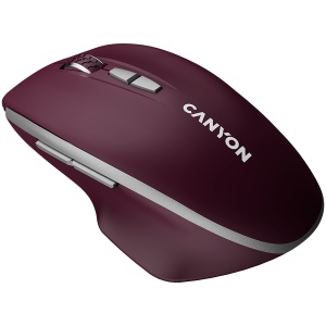 CANYON mouse MW-21 BlueLED 7buttons Wireless Burgundy Red CNS-CMSW21BR - Img 3
