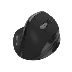 CANYON mouse OnClick 17 Ergonomic 6 buttons 1600DPI Wireless Black CNE-CMSW17B - Img 2
