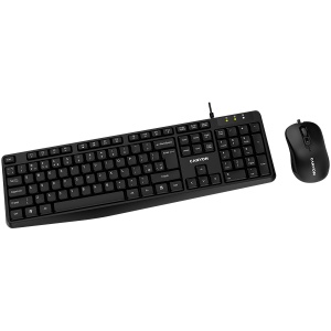 CANYON SET-1 EN/AD Keyboard+Mouse Wired Black CNE-CSET1-AD - Img 2