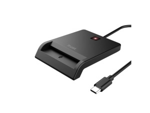 Citac kartica TRUST PRIMO USB-C DNI smart card reader/crna - Img 8