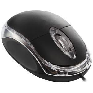 Connect XL Miš optički, 800dpi, USB, crna boja - CXL-M100BK - Img 3