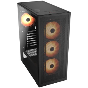 COUGAR MX220 RGB PC Case, Mid Tower, Black CGR-2AC8B-RGB - Img 2