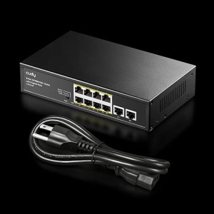 Cudy GS1010PS2 8-Port Gigabit PoE+ Switch with 2 Gigabit Uplink ports and 2 Gigabit SFP slot 120W - Img 5