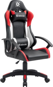 Dečija gaming stolica Defender Crater/eko koza/do 100kg/crno crvena