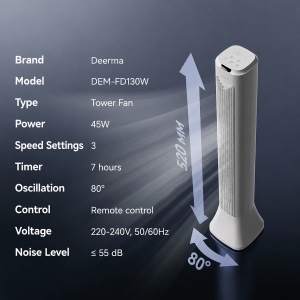 Deerma Ventilator DEM-FD130W - Img 3