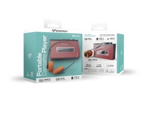 ENERGY SISTEM Portable Cassette Player Bluetooth crveno/crni (M50139) - Img 3