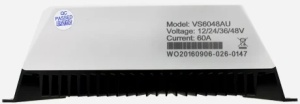 Epever Kontroler punjenja 60A 12/24/36/48V VS6048AU LCD,Beli