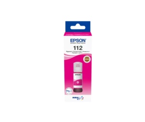 Epson 112 EcoTank Pigment Magenta ink bottle C13T06C34A
