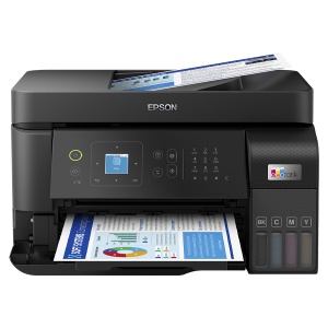 Epson L5590 EcoTank, print-scan-copy-fax, Color, A4, 4800X1200, LAN, Wi-Fi, ADF, LCD, Manual Duplex C11CK57403