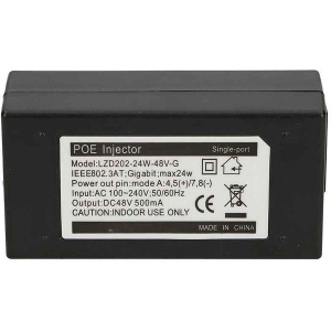 Extralink POE-48-24W-G 48V 24W 0.5A Gbit Power Adapter with AC Cable - Img 3