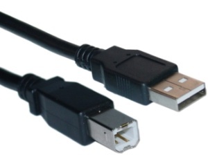 FAST ASIA Kabl USB A - USB B M/M 3m crni *