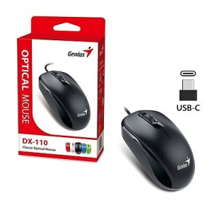 Genius Mouse DX-110 USB-C, Black,USB - Img 2