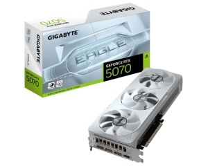 GIGABYTE nVidia GeForce RTX 5070 EAGLE ICE 12GB 192bit GV-N5070EAGLEOC ICE-12GD rev. 1.0 grafička karta - Img 2