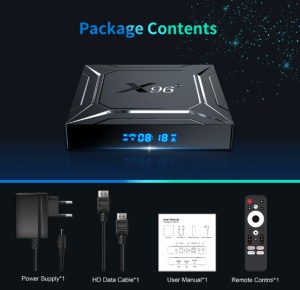 GMB-X96 M200 2/16GB smart TV box S905X5M quad ARM G310V2, 2x4K 2.4&5G, 1000M, BT, Android 14 - Img 4